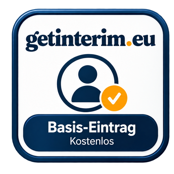 getinterim.eu - Lizenz Basis