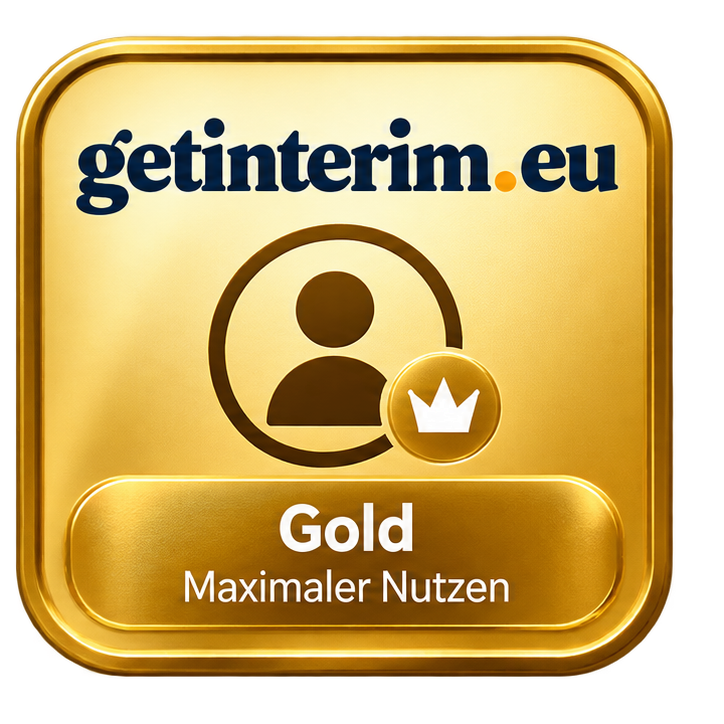 getinterim.eu - Lizenz Gold
